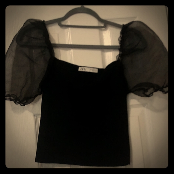 Black Pouf - Picture 1 of 2